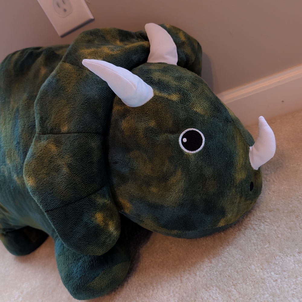 Kids 26" Frolics Big Triceratops Dinosaur Plush Stuffed Toy